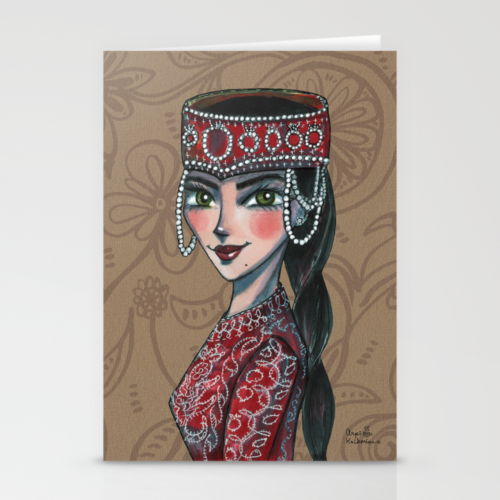 Ani Greeting Card