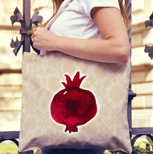 Pomegranate Totebag - Image 3