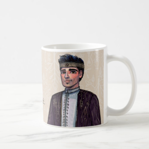 Armen and Anush Cream Mug - Image 3