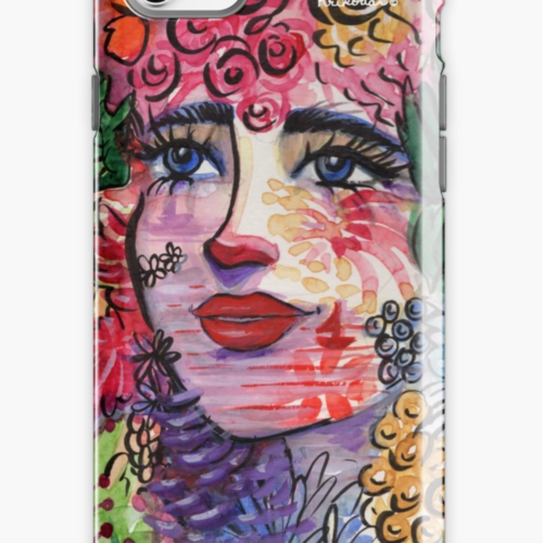 Floral Dreams phone case-Tough