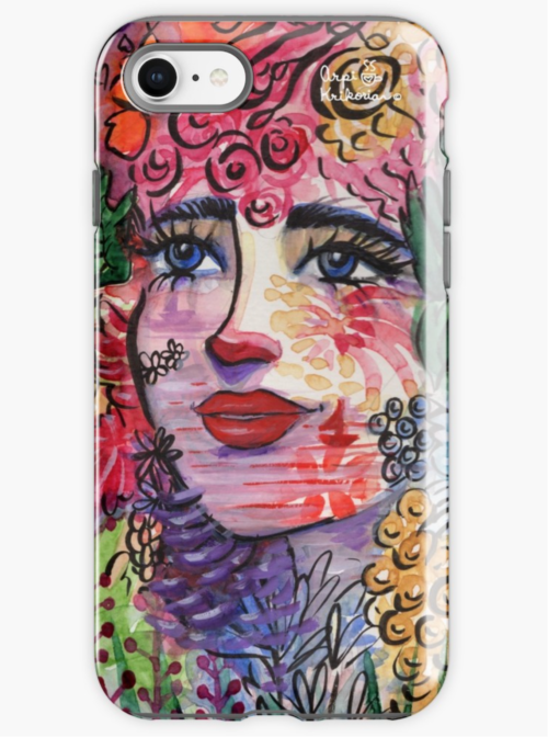Floral Dreams phone case-Tough
