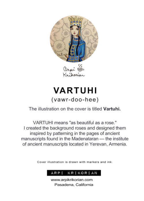 Vartuhi Greeting Card - Image 2