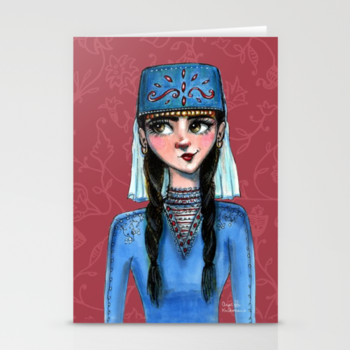 Lucik Greeting Card