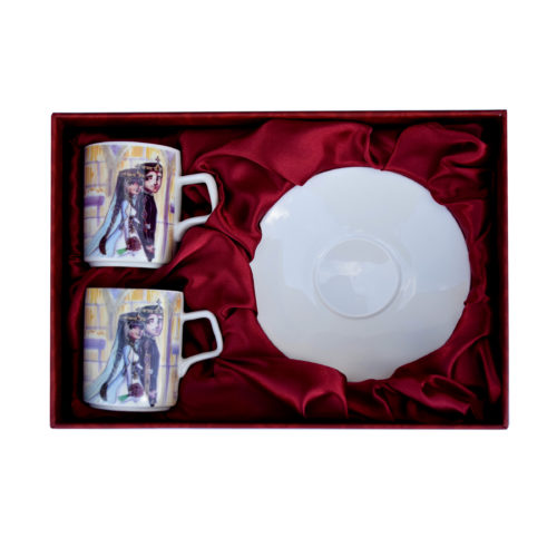 Single BRIDE AND GROOM espresso cup - Image 2