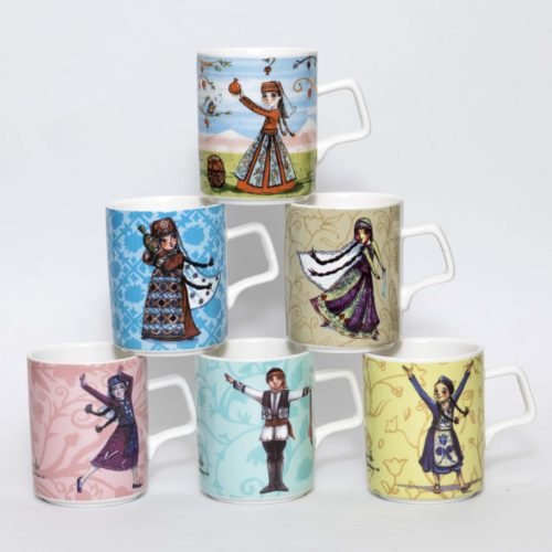 Armenian Coffee-Espresso Cups SETS OF 6 AND SETS OF 4