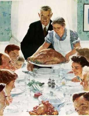 Freedom from Want, Norman Rockwell