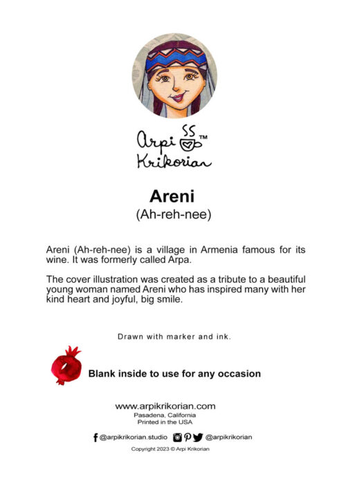 Areni Greeting Card - Image 2