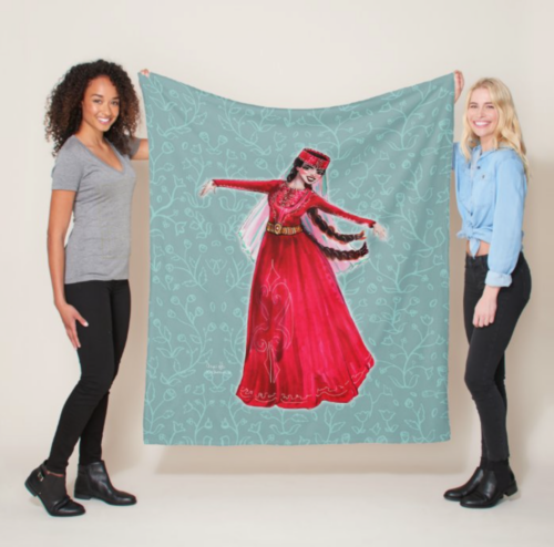 Areni Fleece Blanket - Image 3