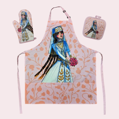 Harsig Apron, pot holder, oven mit