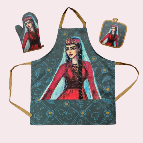 Kohar Apron, pot holder, oven mit