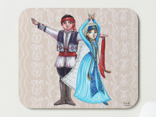 Hrag and Alique Mousepad