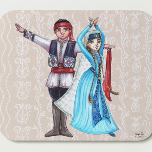 Hrag and Alique Mousepad